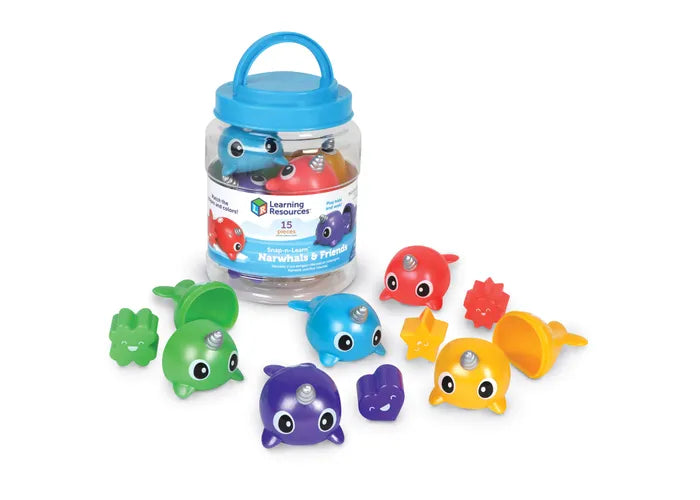 Snap-n-Learn™ Narwhals and Friends