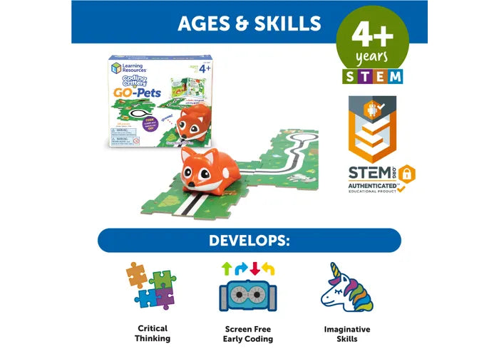 Coding Critters® Go-Pets: Scrambles the Fox