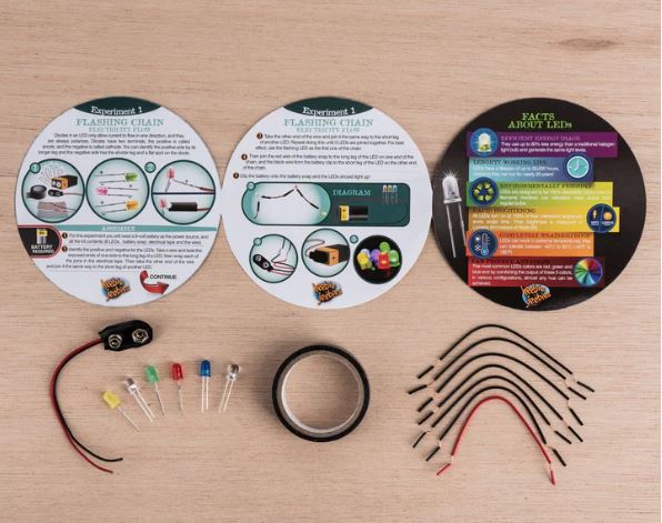 Flashing Chain DIY Electrical LED Kit