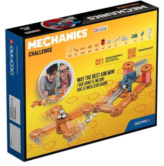 Geomag Mechanics Challenge Magnetic Target Shooting