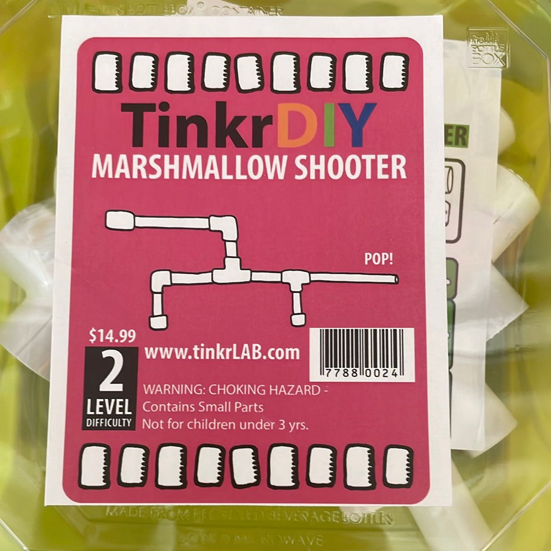 tinkrDIY: Marshmallow Shooter