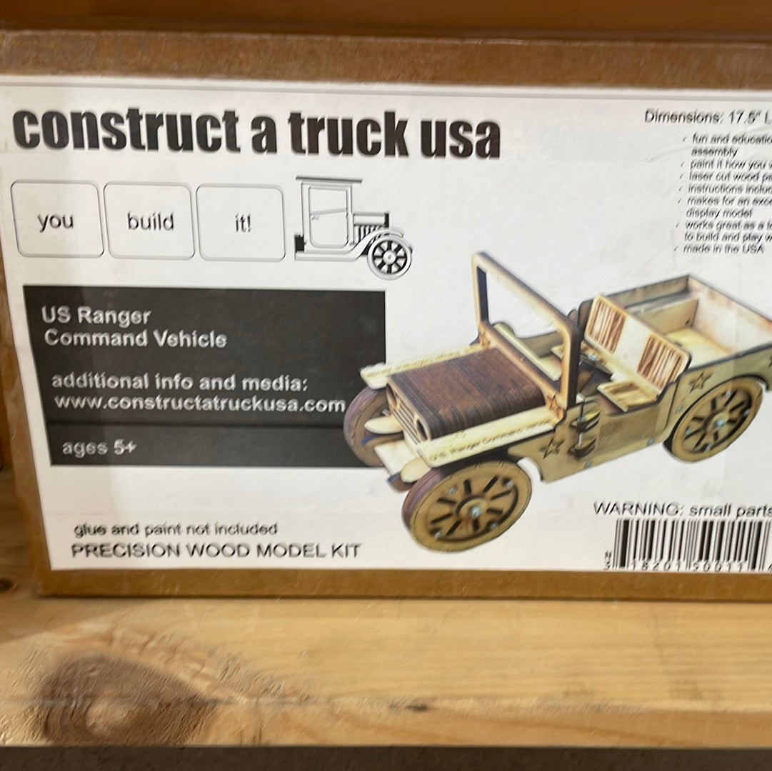 Construct A Truck: USA US Ranger Command Vehicle