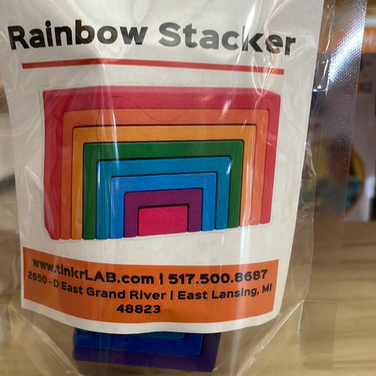 Rainbow stacker small