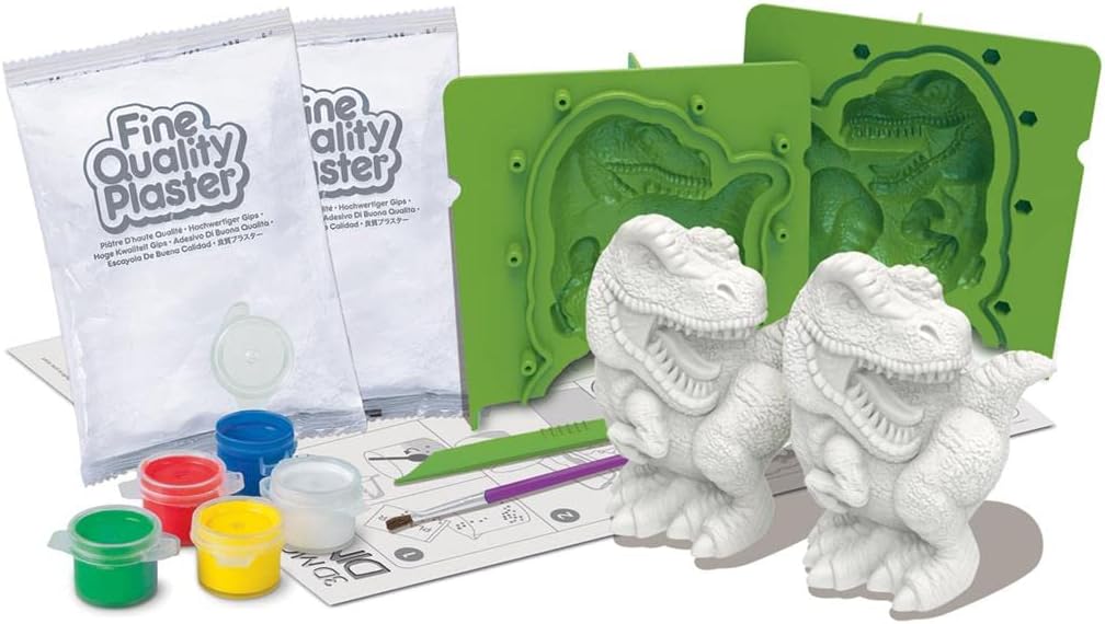 3D Mould and Paint: Dinosaurs