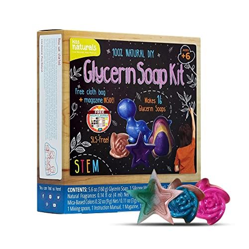 Kiss Naturals - Glycerin Soap Making Kit