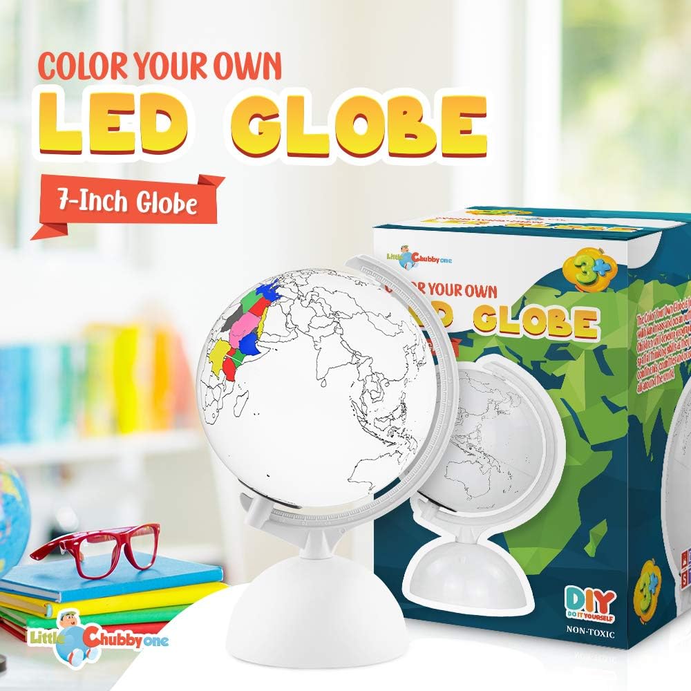 Color Your Own LED Globe