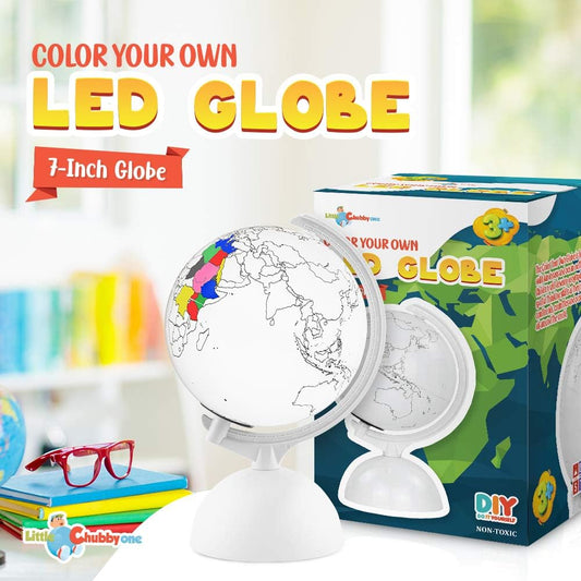 Color Your Own LED Globe