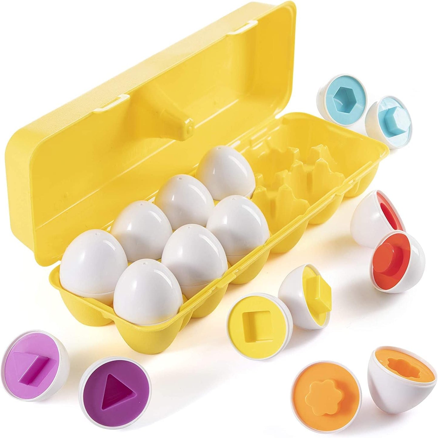 Play Brainy Matching Eggs Shapes