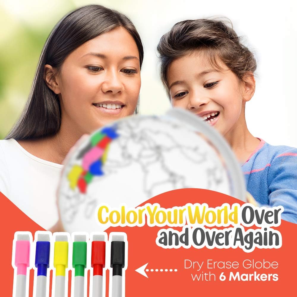 Color Your Own LED Globe