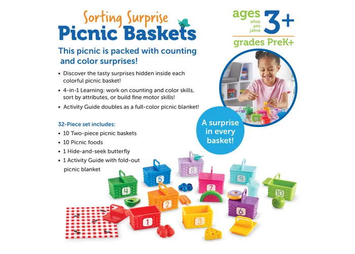 Sorting Surprise Picnic Basket
