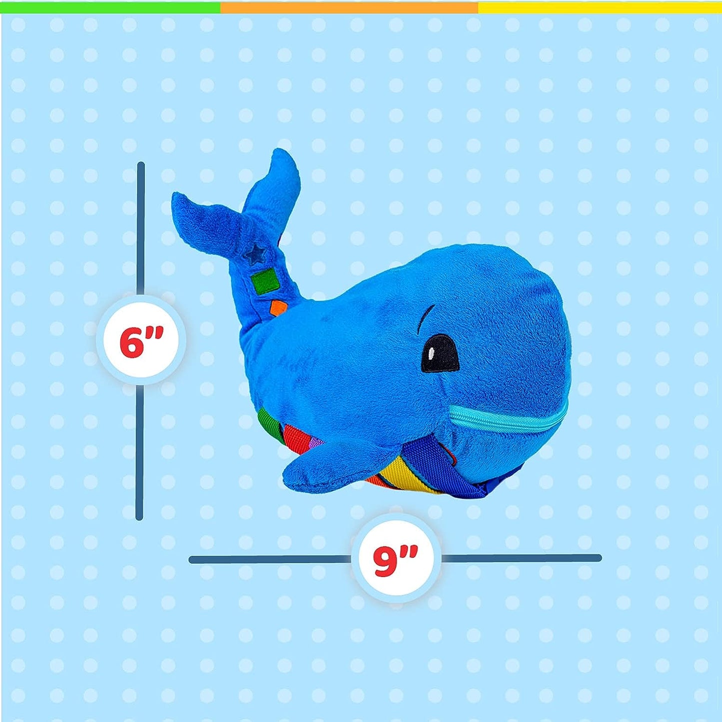 Buckle Toy: Blue Whale