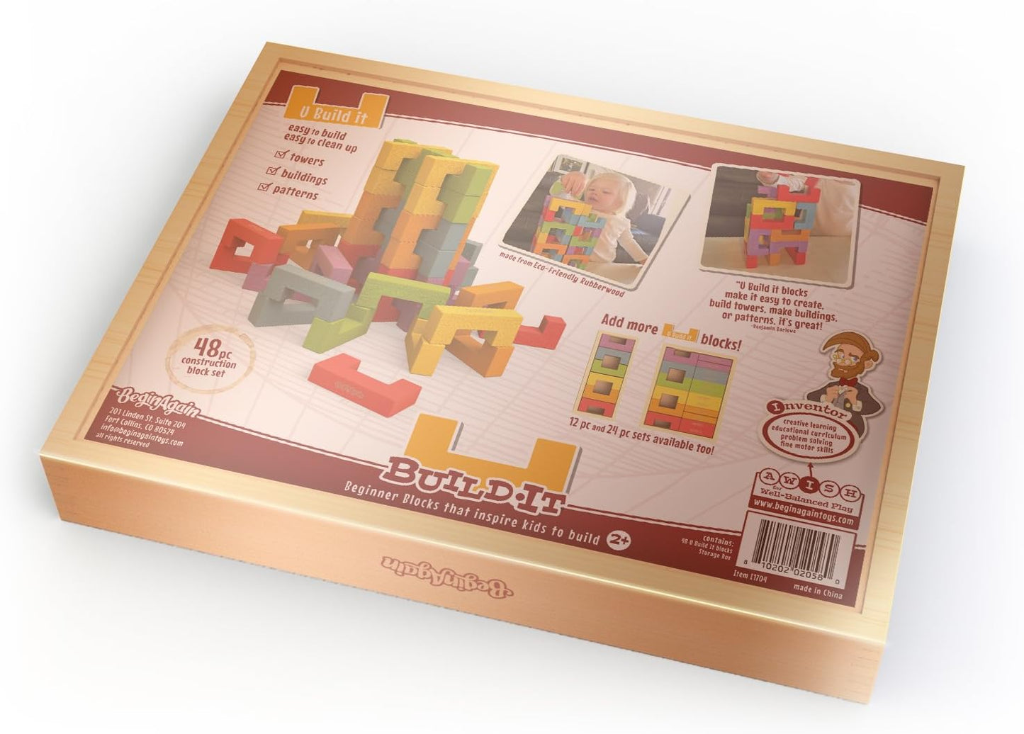 U Bild It Toddler Stacking Blocks