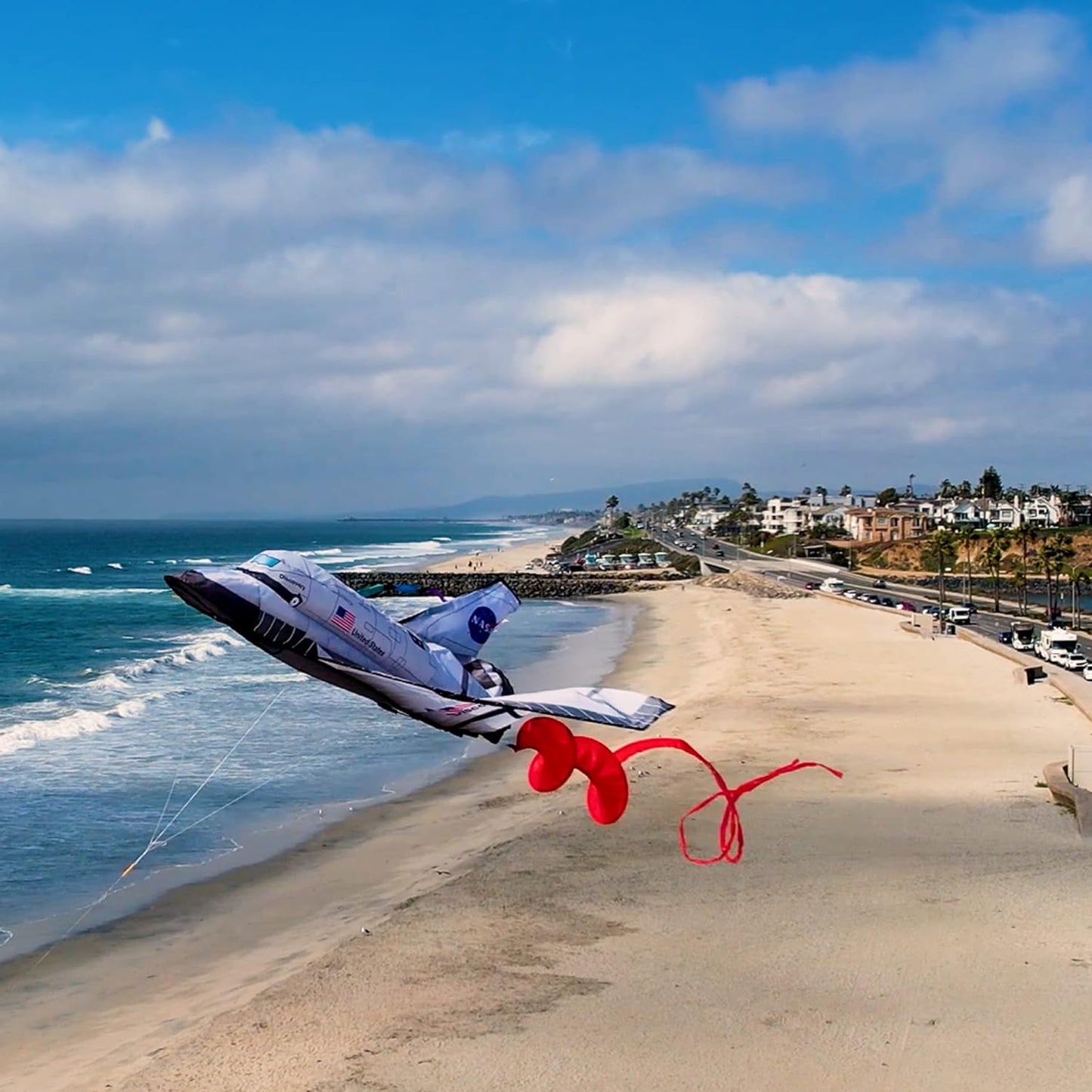 Aircraft Space Shuttle Kite