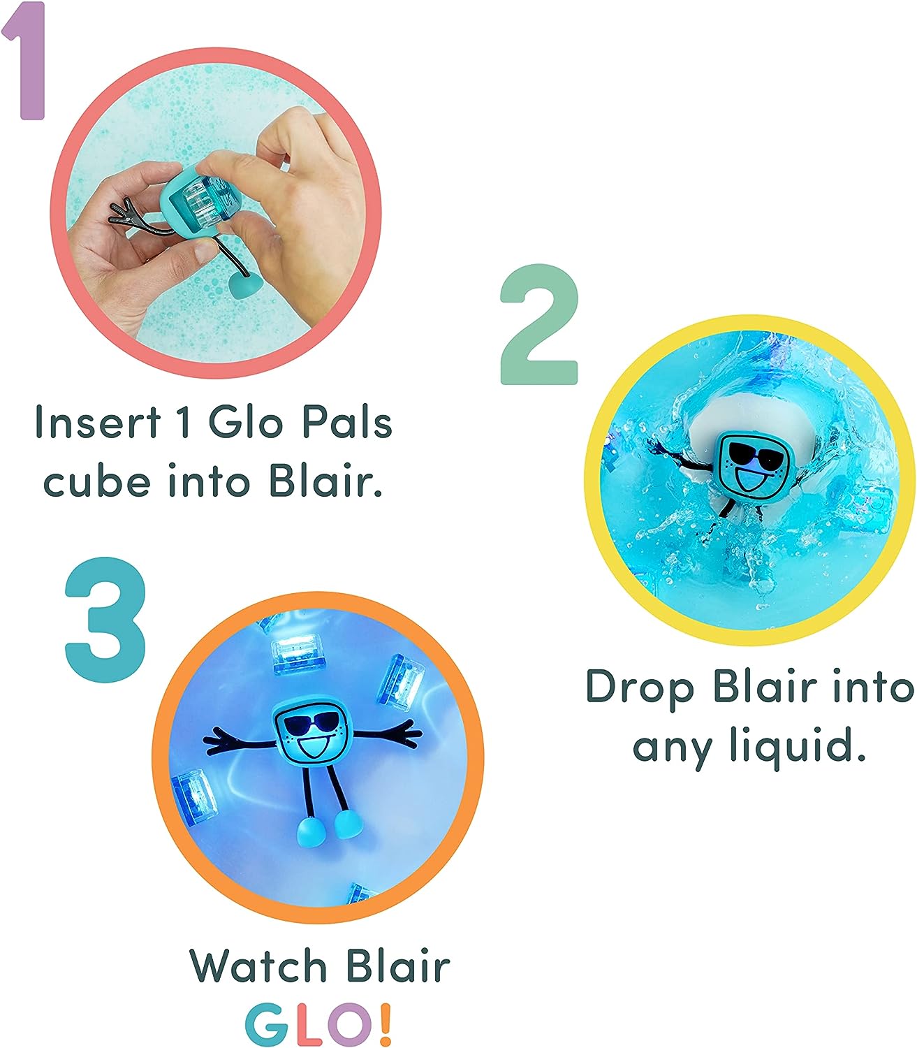 Glo Pals Cubes- Sammy