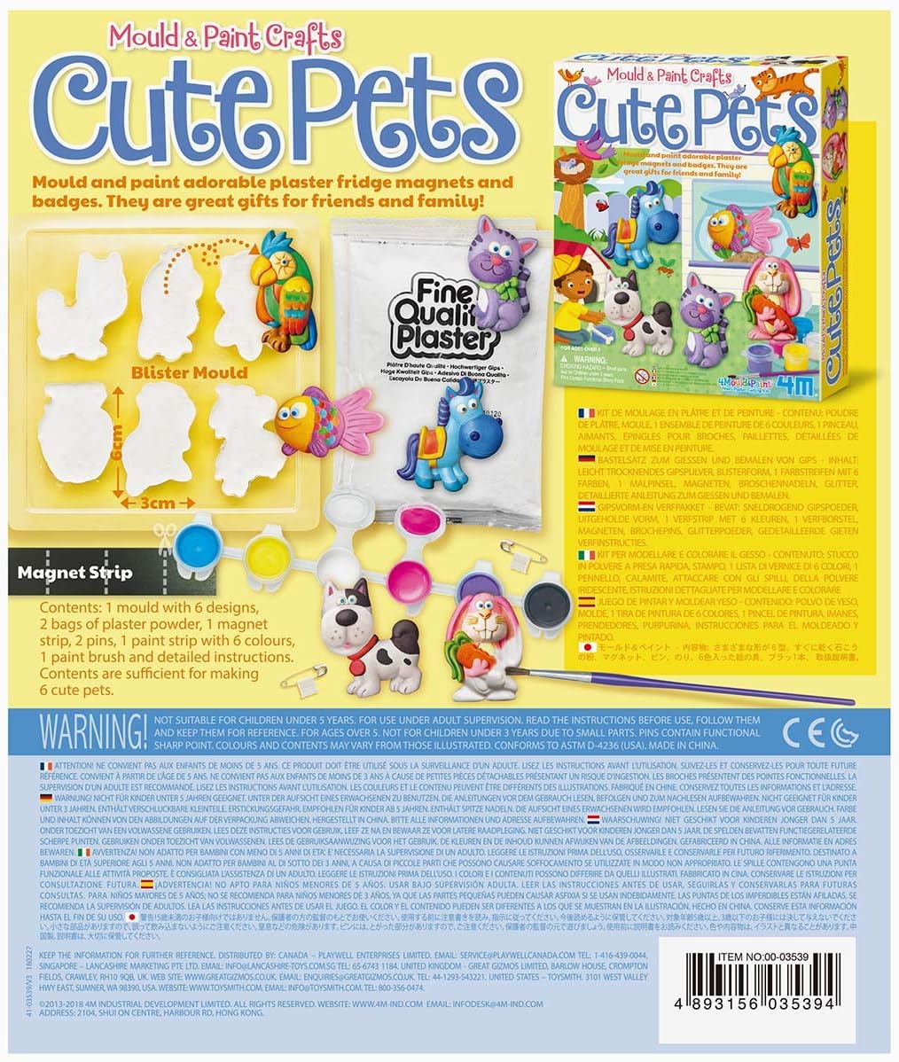 3D Mould and Paint: Cute Pets
