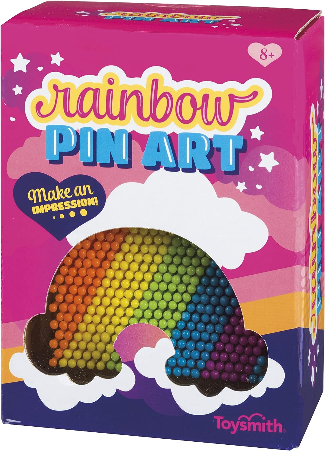 Rainbow Pin Art