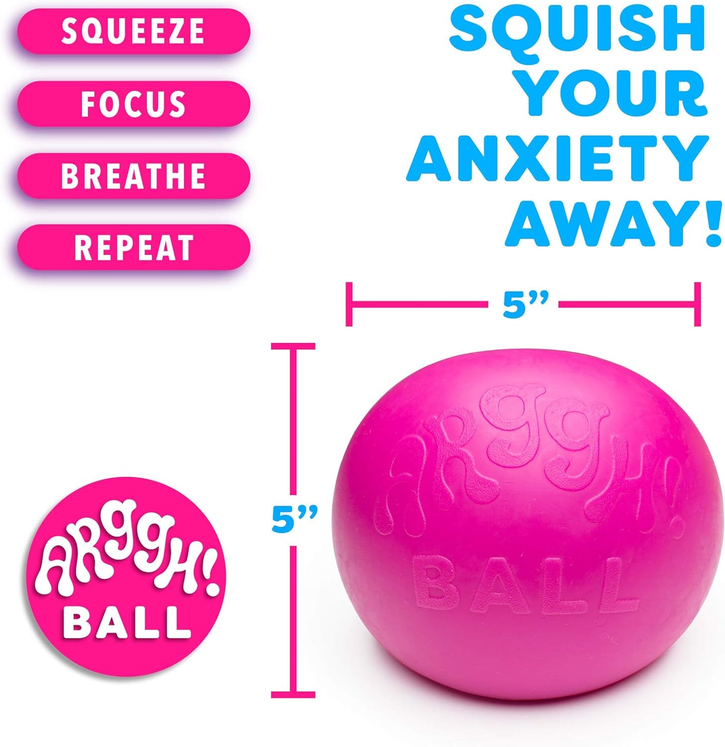 Power Your Fun-Arggh! Ball Pink