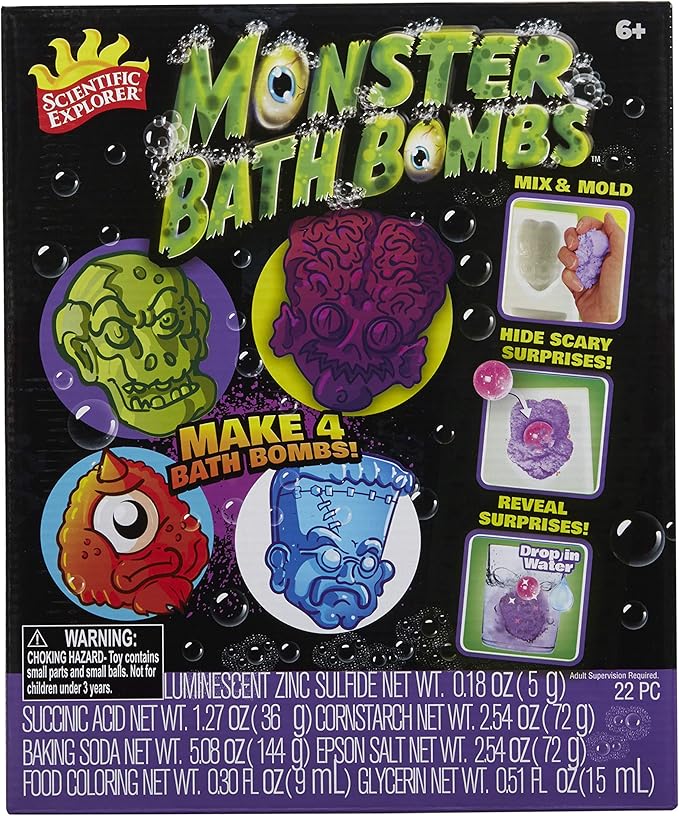 Scientific Explorer: Monster Bath Bombs