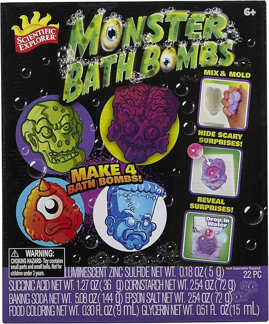 Scientific Explorer: Monster Bath Bombs