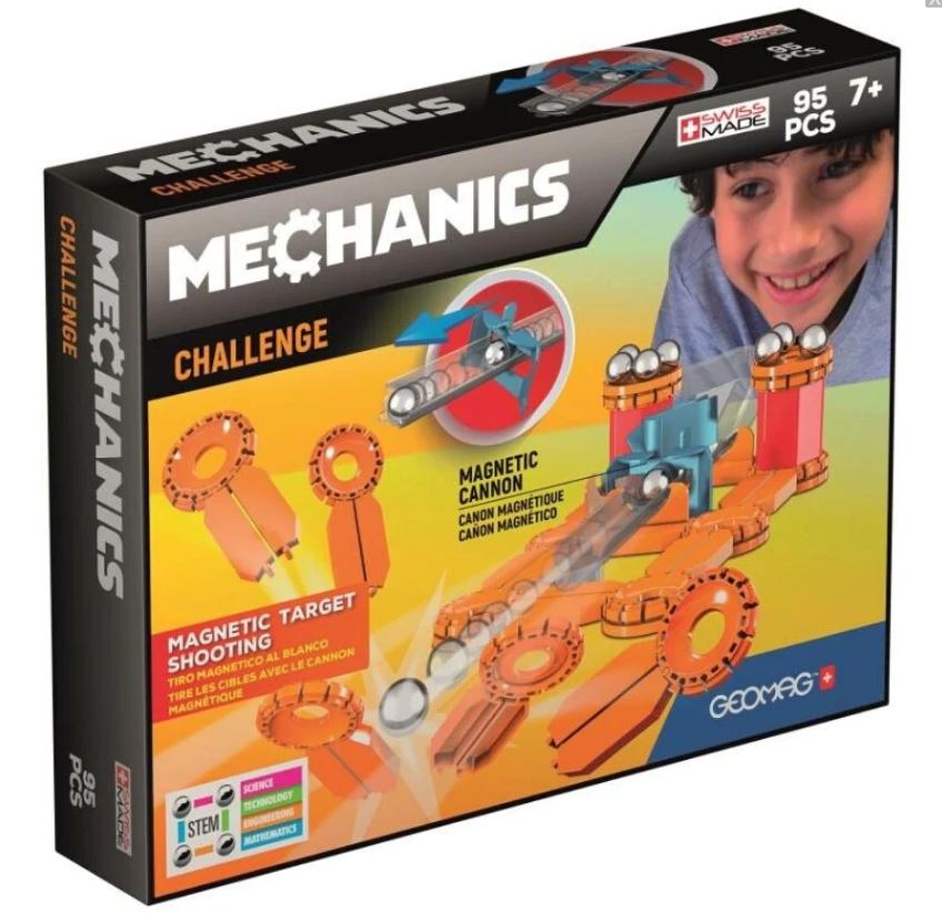 Geomag Mechanics Challenge Magnetic Target Shooting