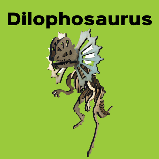tinkrDIY: tinkrSAURUS - Dilophosaurus