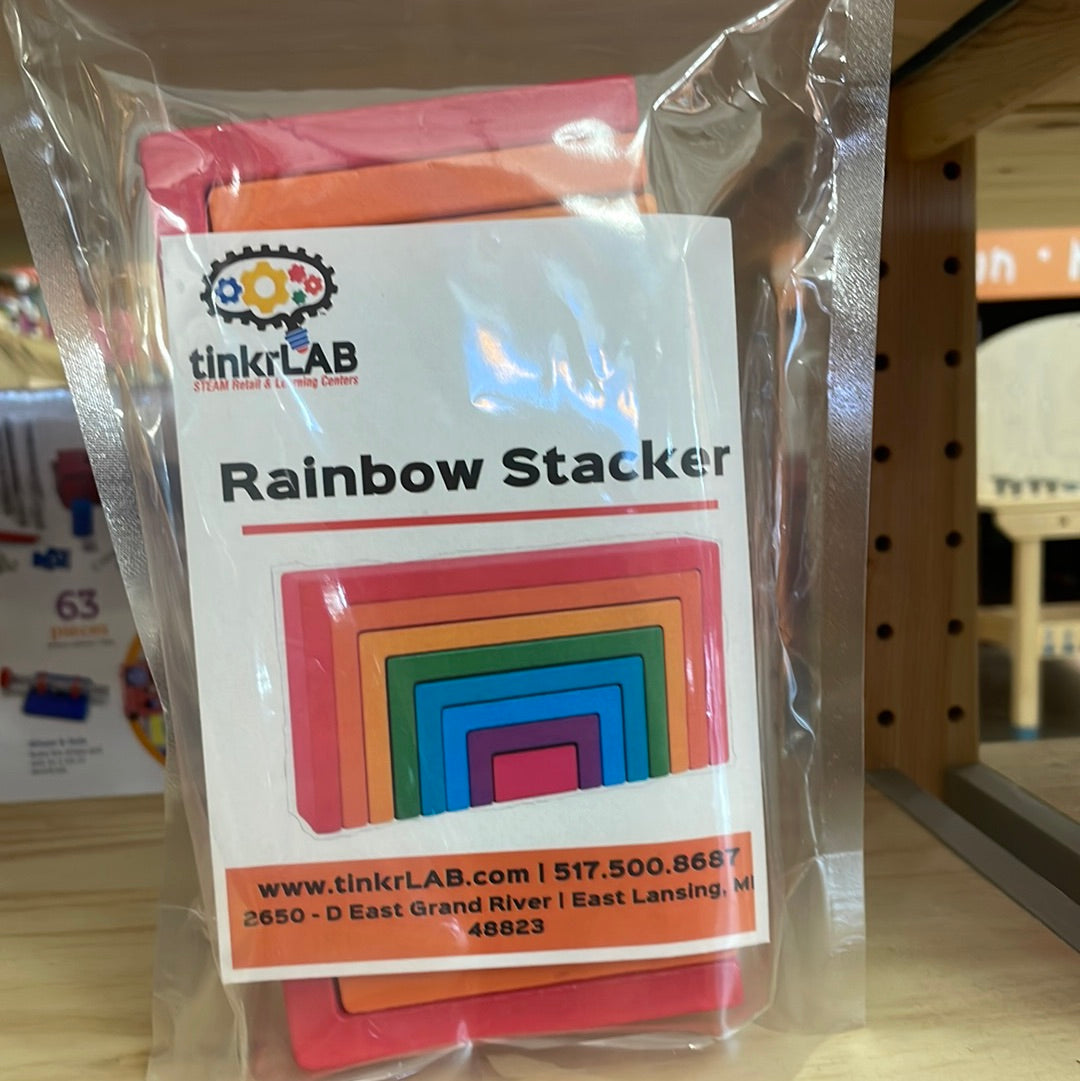 Rainbow stacker large