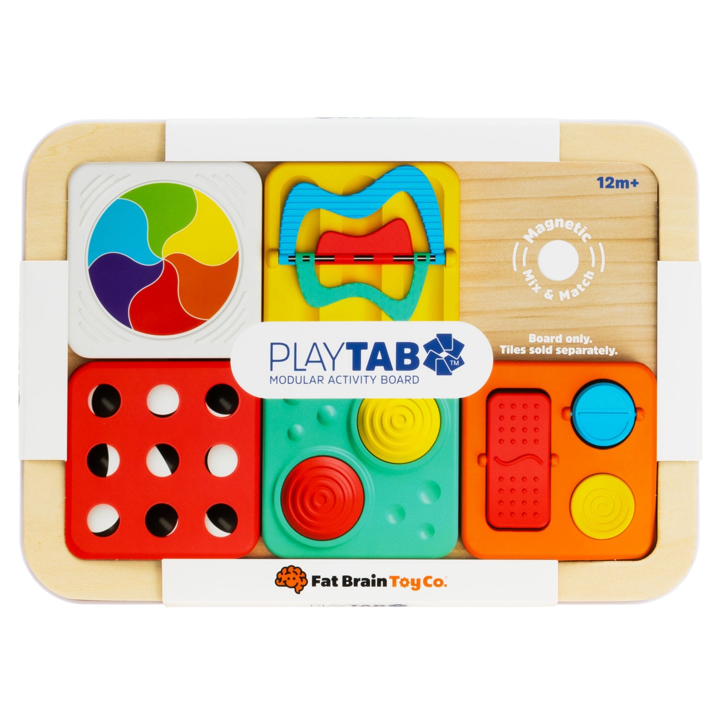 PlayTab - Modular, Sensory Activity Board for Babies and Toddlers