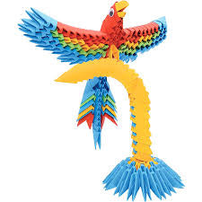 Creagami: Parrot origami