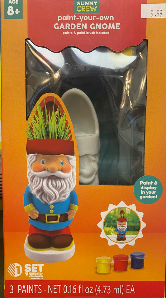 Paint Your Own: Garden Gnome