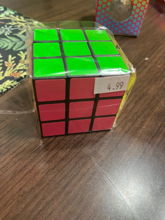 Neon Puzzle Cubes