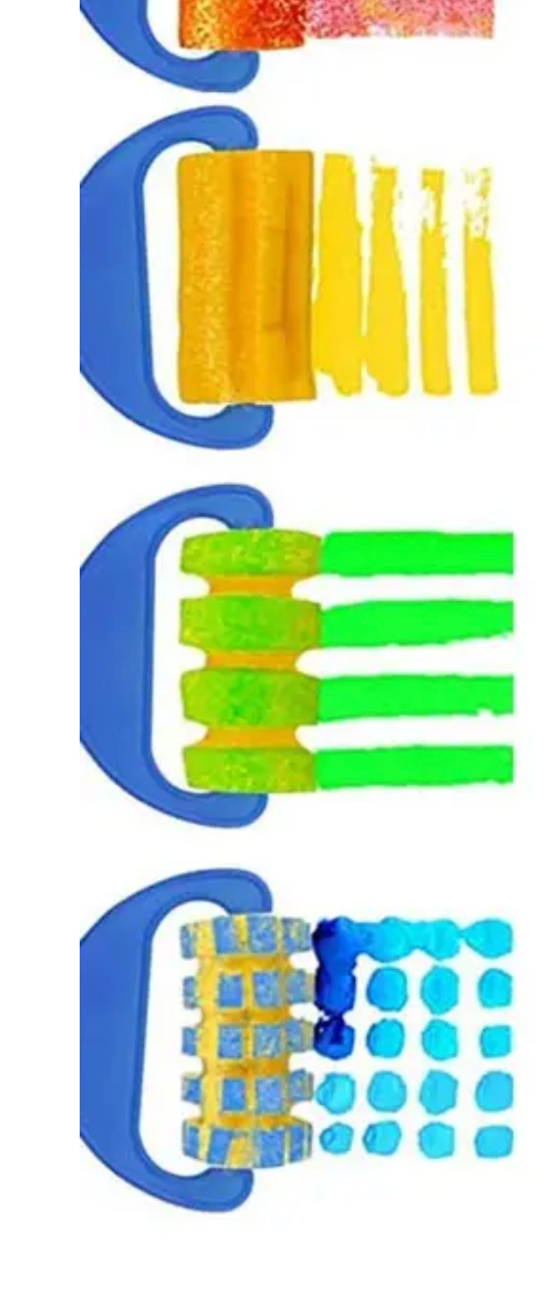 Sponge Paint Rollers for Toddlers - 4 Pack