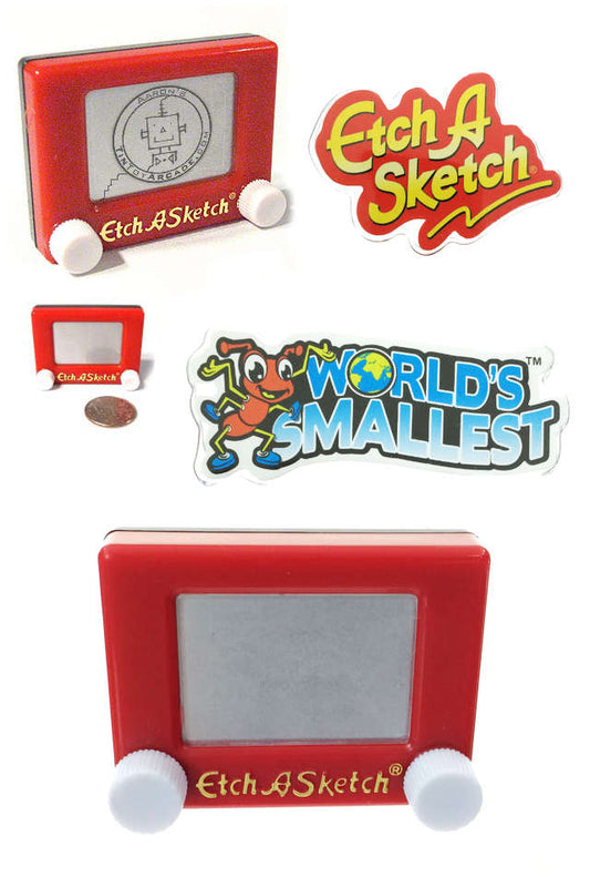 World's Smallest: Etch A Sketch