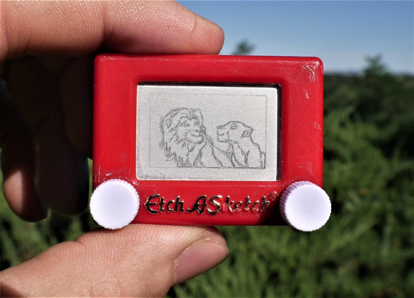 World's Smallest: Etch A Sketch