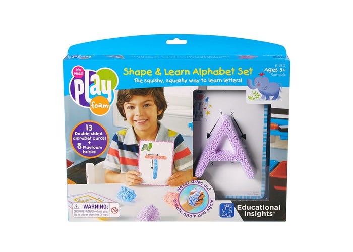 PLAY Foam - Shape & Learn Alphabet Set - tinkrLAB