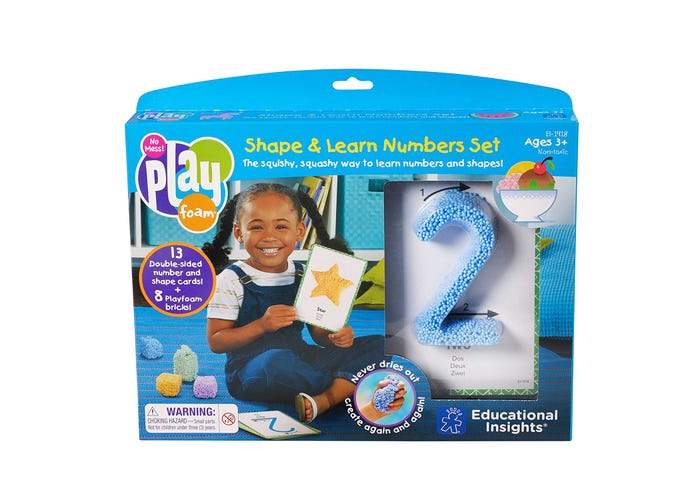 PLAY Foam - Shape & Learn Numbers Set - tinkrLAB