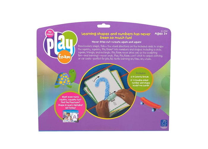 PLAY Foam - Shape & Learn Numbers Set - tinkrLAB
