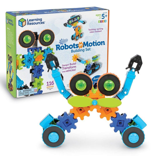 Robots in Motion Building Set - Learning Resources - tinkrLAB