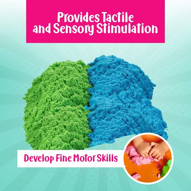 Fluffy Foam Sand - Sensory Play - tinkrLAB