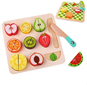 Classic World Cutting Fruit Puzzle - tinkrLAB