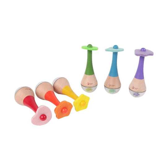 Classic World Rainbow Maracas - tinkrLAB
