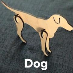tinkrDIY: Dog Wooden Puzzle - tinkrLAB