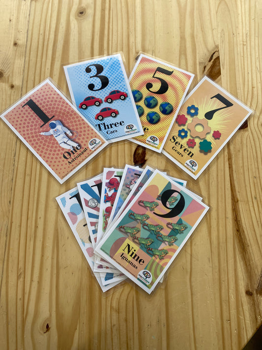 tinkrTHINKR: Alphabet and Number Laminated Flash Cards