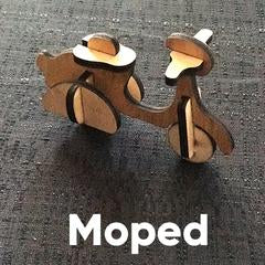 tinkrDIY: Scooter Wooden Puzzle - tinkrLAB