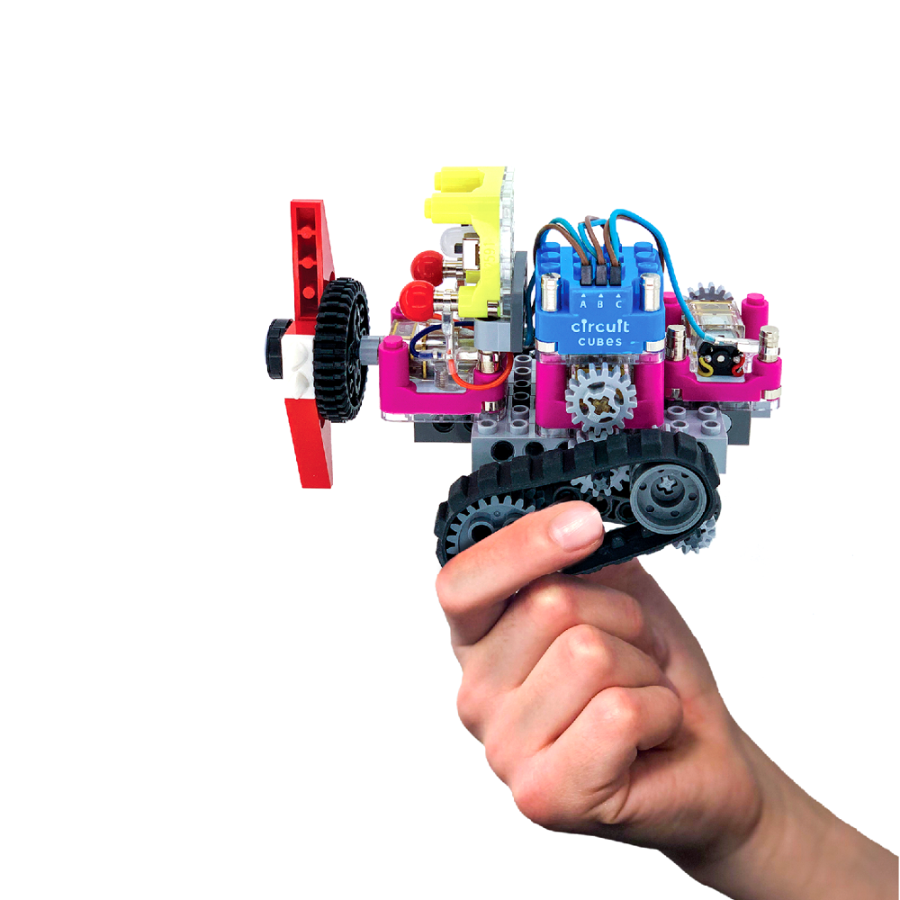 Circuit Cubes: Robots Roll! - tinkrLAB
