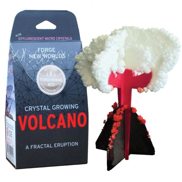 Crystal Growing Volcano - tinkrLAB