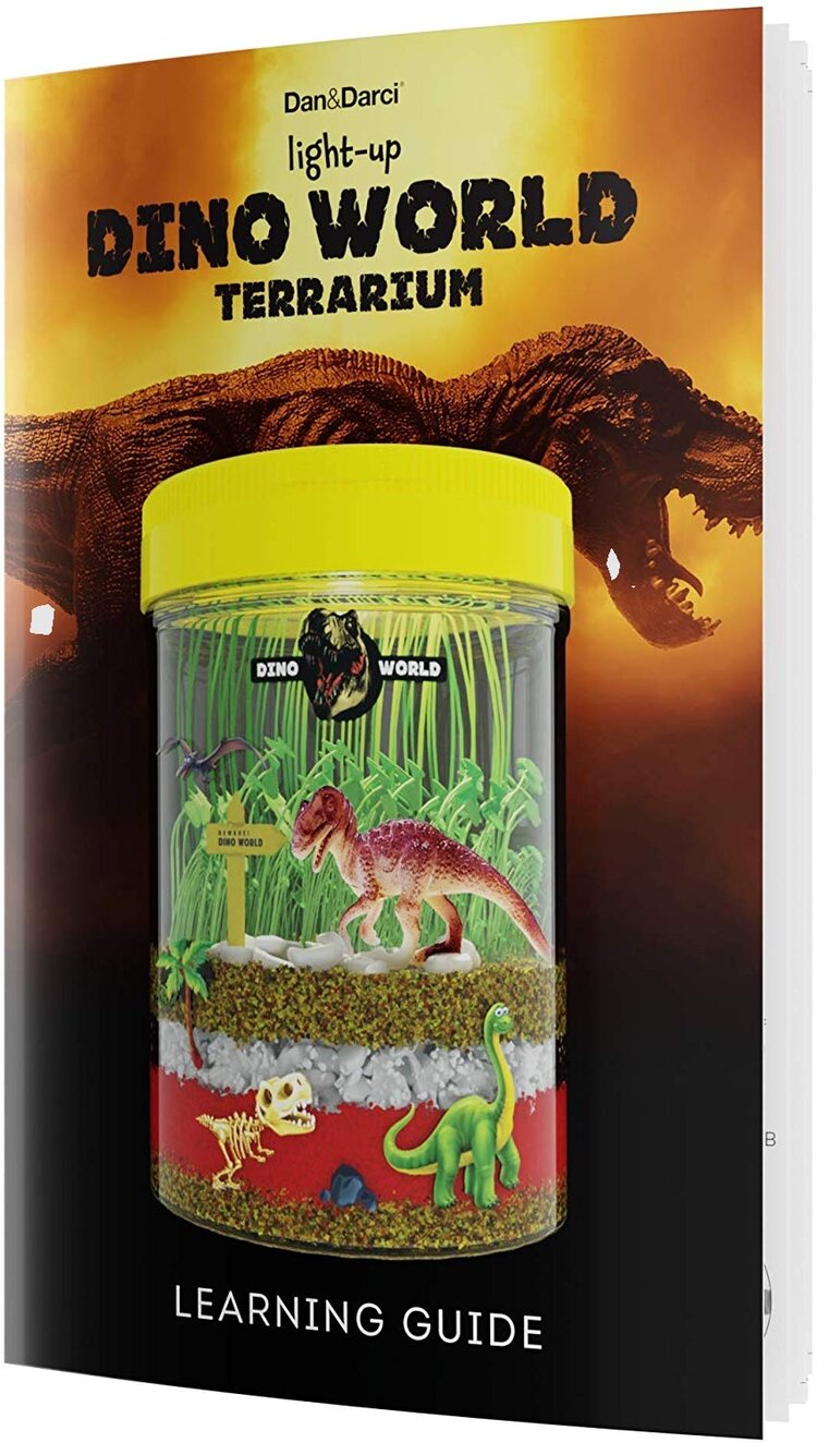 Light-up DINO WORLD TERRARIUM - tinkrLAB