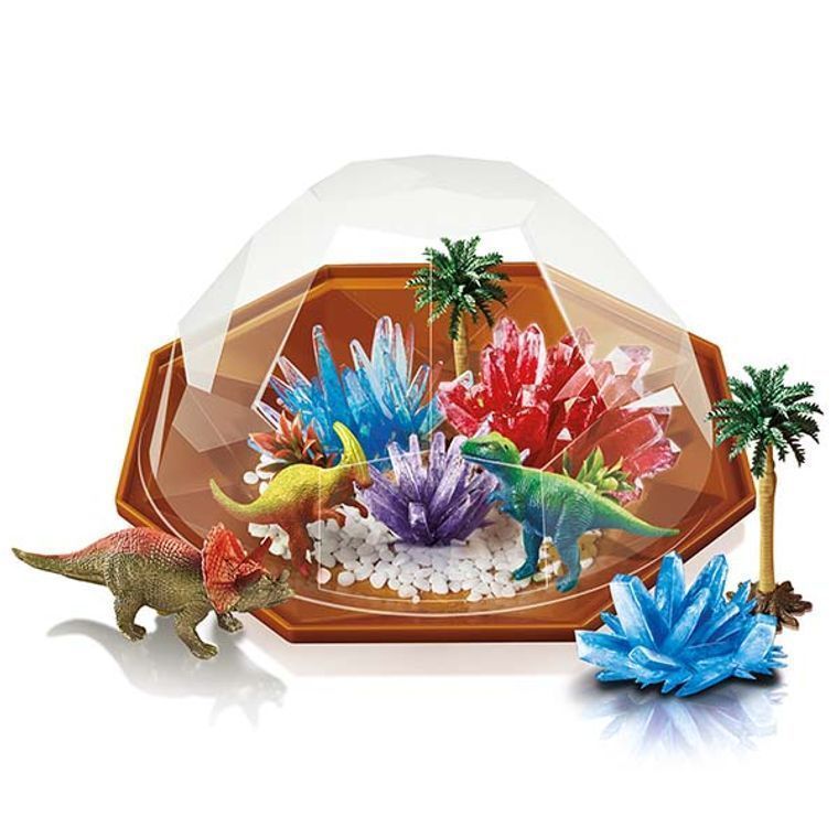 Crystal Growing Dinosaur Terrarium - tinkrLAB