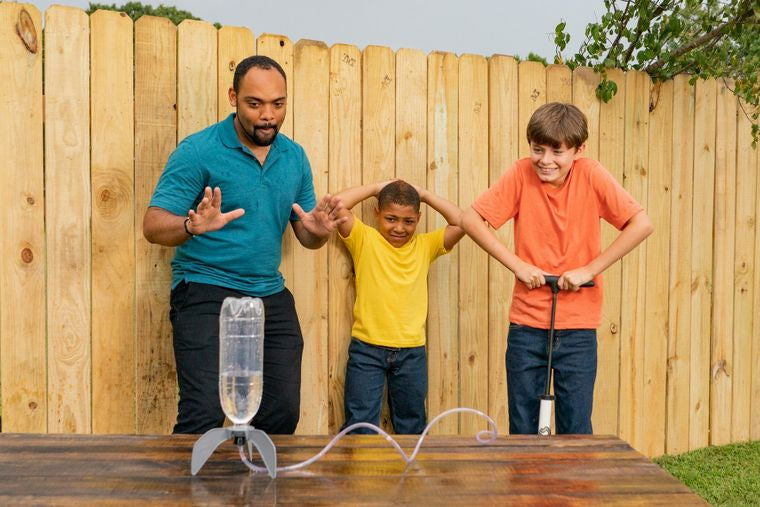 4M Water Rocket DIY STEM Science Project - tinkrLAB