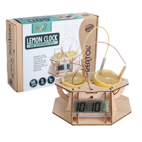 Lemon Clock - tinkrLAB