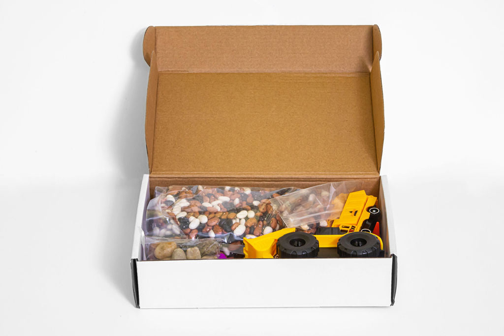 tinkrDIY: Sensory Box - Construction - tinkrLAB
